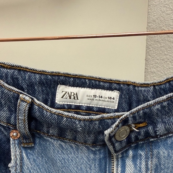 Zara kids 13-14 Denim Jeans - Picture 3 of 4